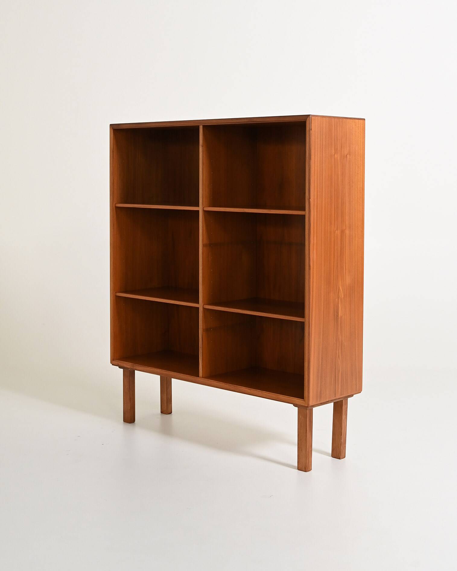 Scandinavian teak bookcase, 1960s