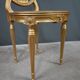 Paire de Chaises en Bois Doré, style Louis XVI – Début XXe