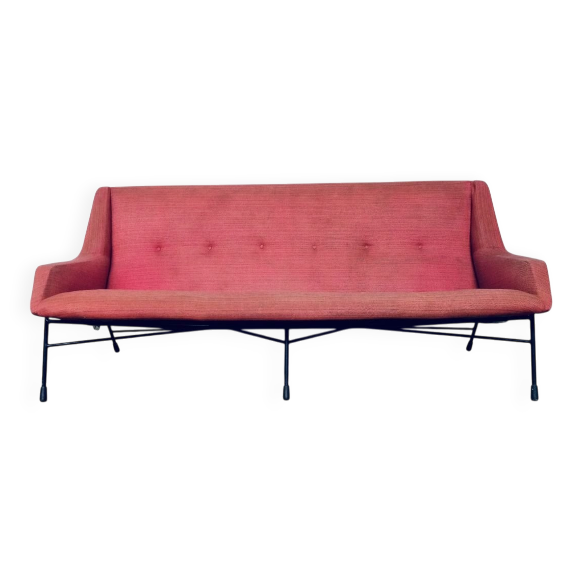 S12 Model 3-Seat Sofa by Alfred Hendrickx for Belform, Belgium, 1958