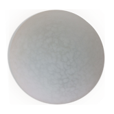 Applique boule verre moucheté de Vianne, demi sphère