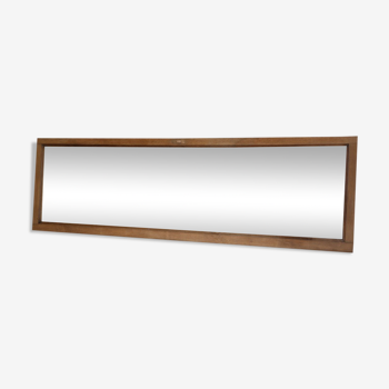 Miroir bois brut biseauté