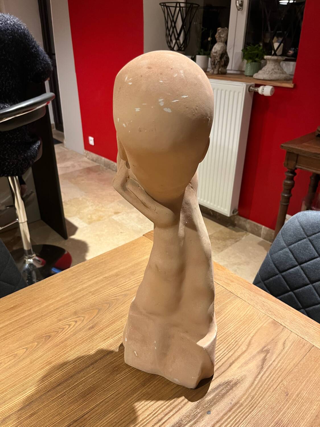 Christian Dior plaster face