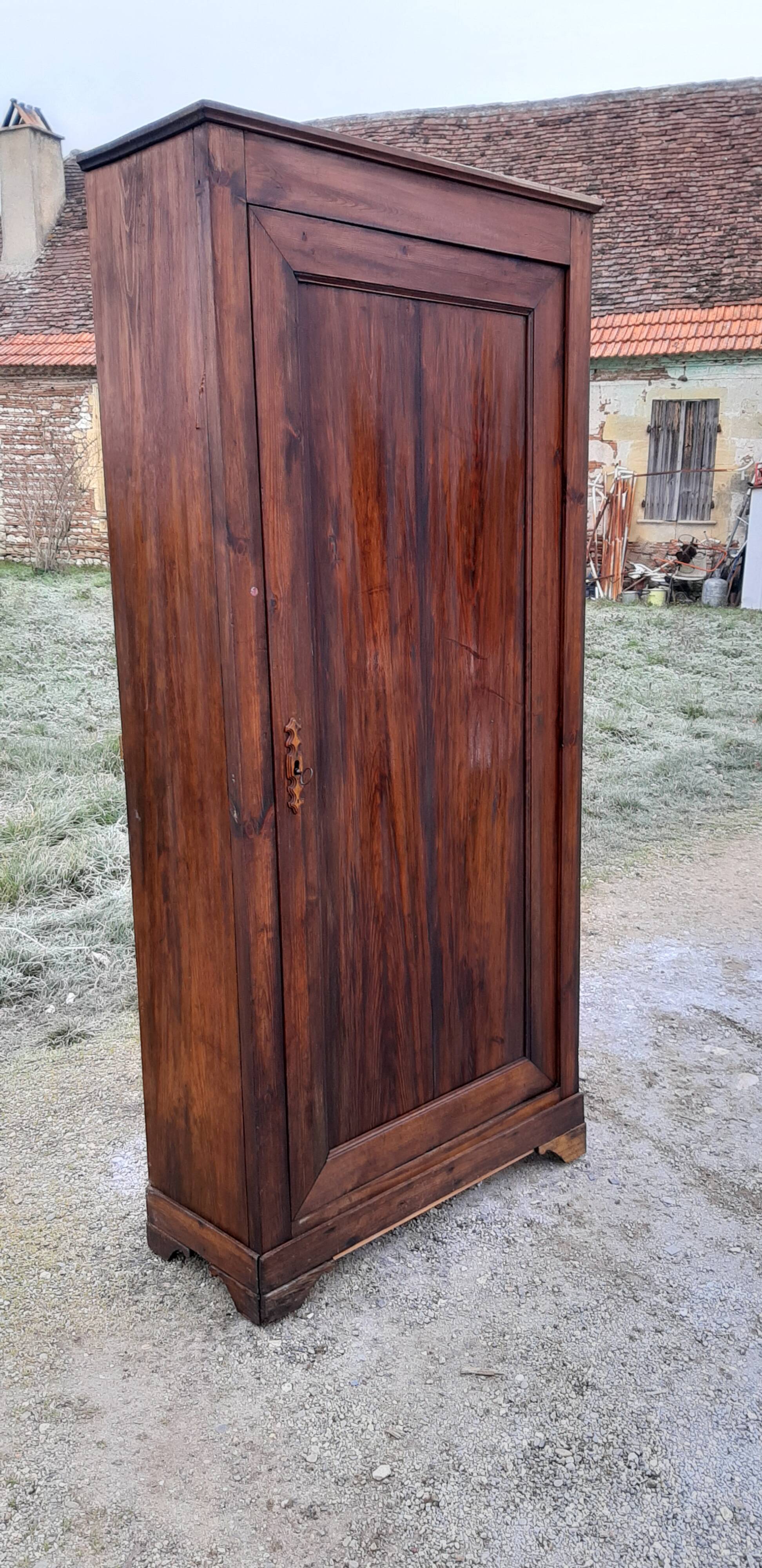 Parisian pine wardrobe