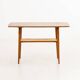 Scandinavian teak coffee table with a double top, 1950s/60s.