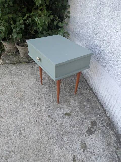 Vintage bedside table