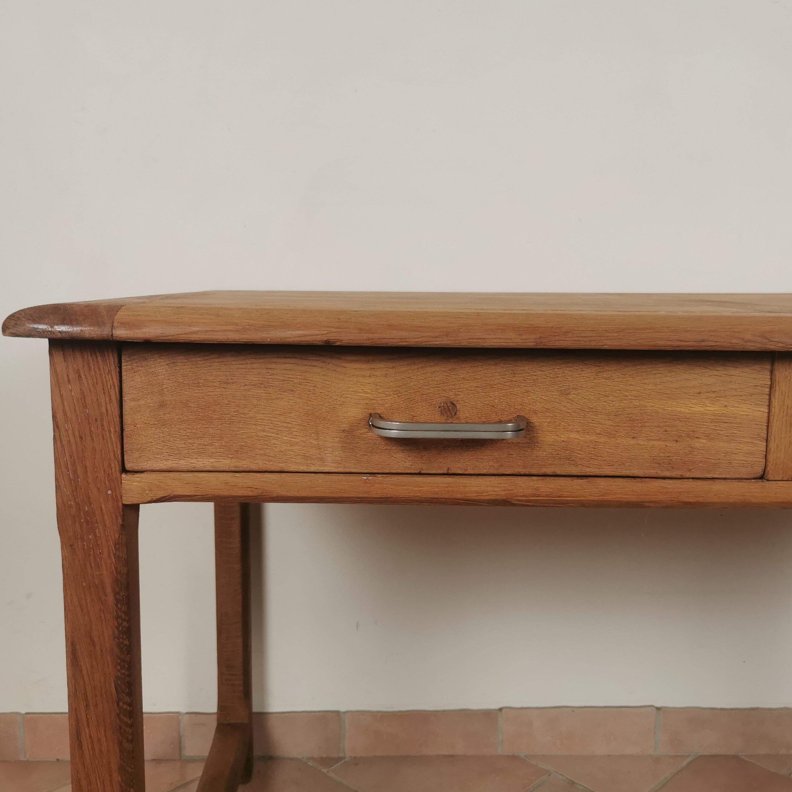 Solid oak desk