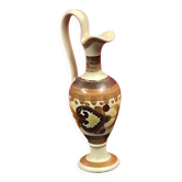 aiguière vase soliflore en faïence de Quimper 19 cm