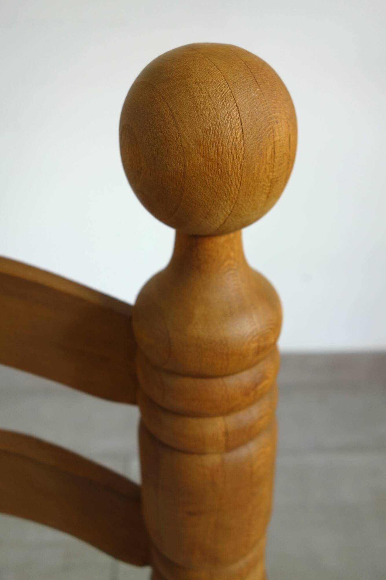 Brutalist chair attributed to Charles Dudouyt, 1940s