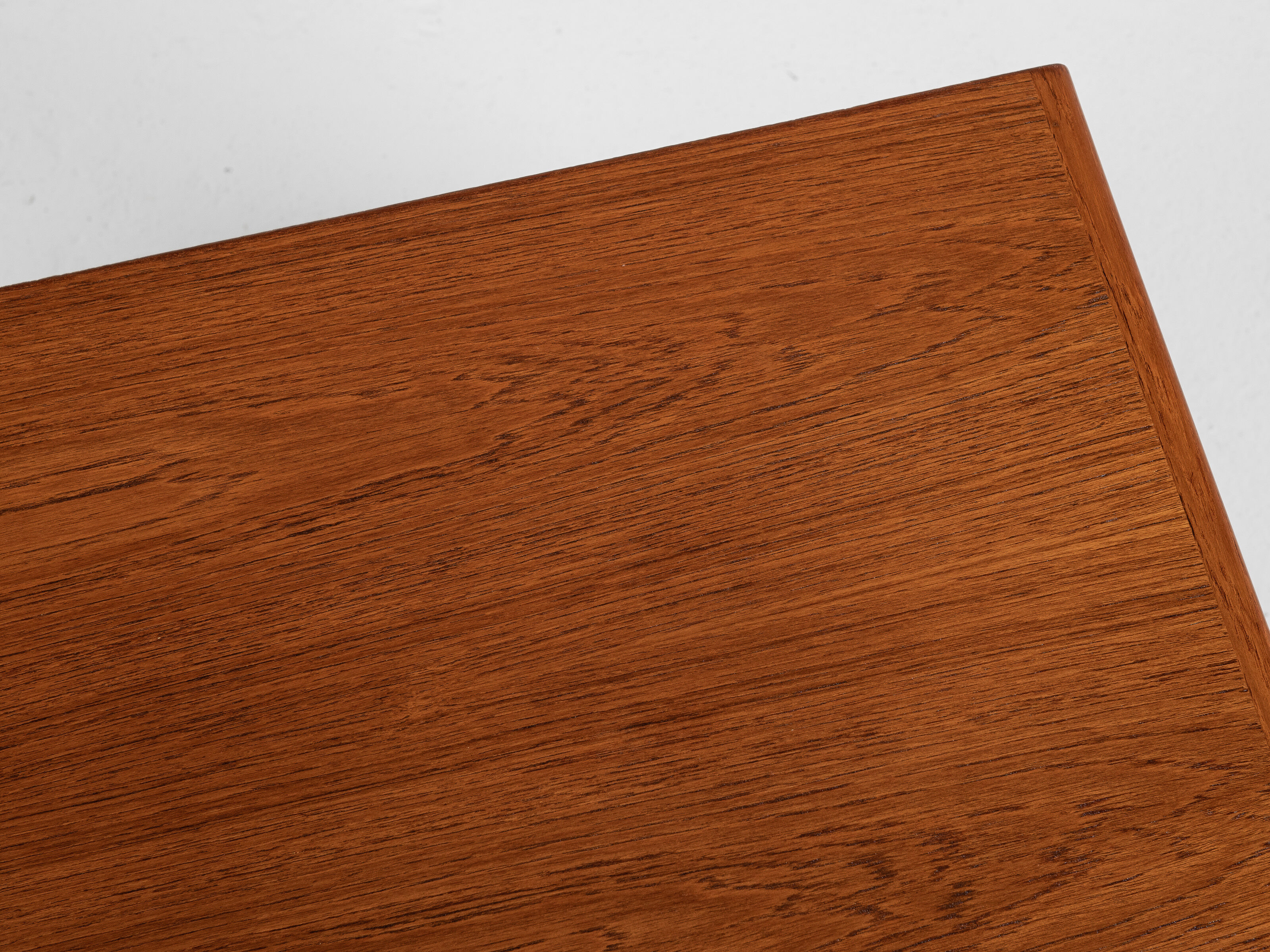 Midcentury Danish sideboard in teak with tambour doors by Dyrlund 1960s - metal legs