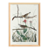 Poster about the Meadow Bunting, based on an old engraving from 1827.