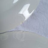 Assiettes plates bleu vintage