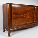 Vintage Art Deco sideboard by Jules Leleu, France 1940