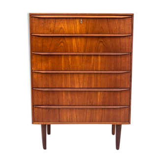 Teak chest of drawers, Denmark, 1960s