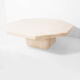 Table basse en travertin vintage