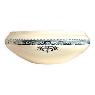 Longchamp salad bowl in iron earth, “Lily” service