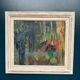 Original Swedish Oil on Canvas – "Still Life with Bowl of Fruit" by Svan Grandin – Signed – Vintage & Framed – 91 × 83 cm (35.8" × 32.7")
