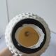 Pineapple lamp in white biscuit