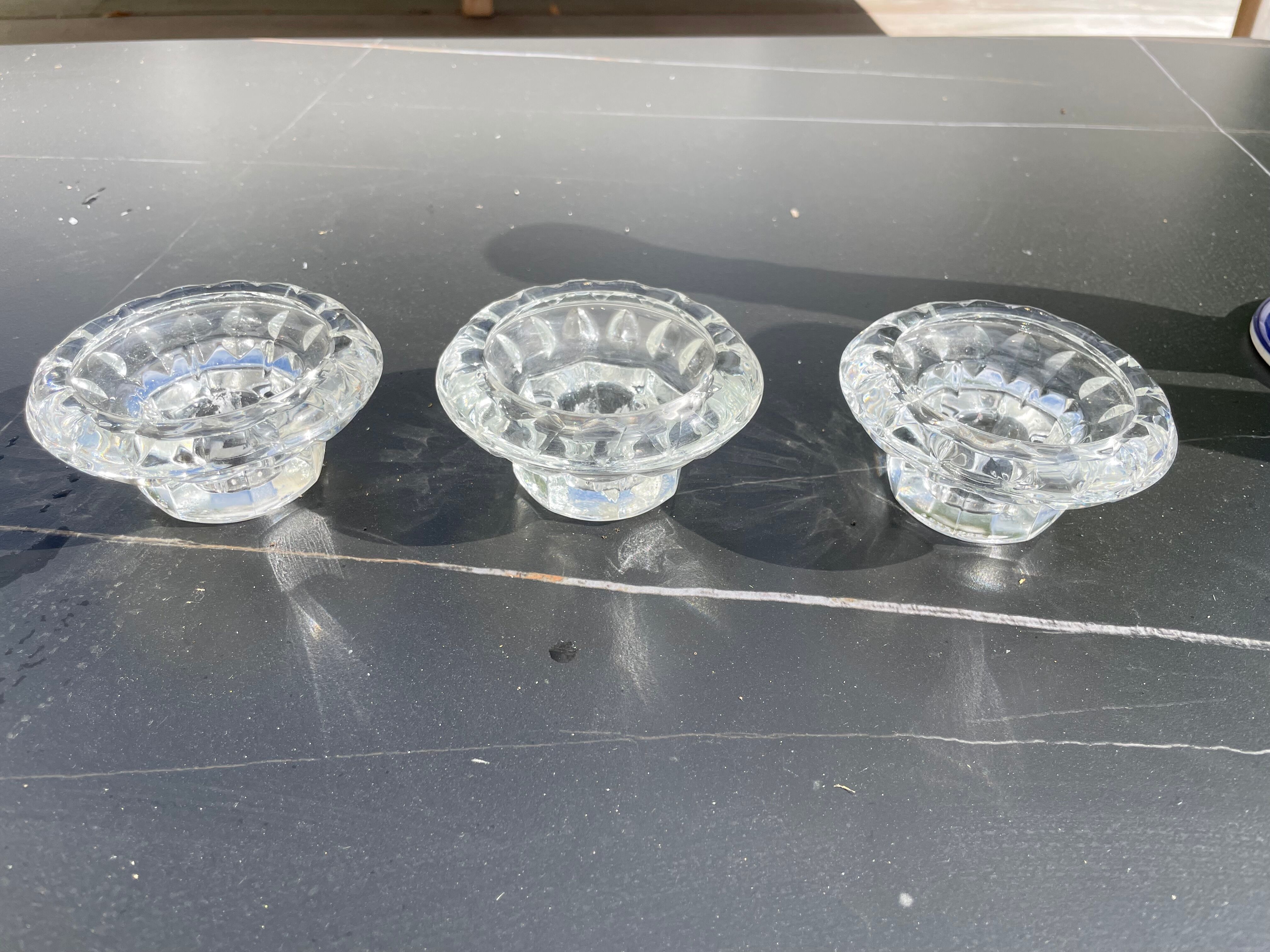 Trio of candle holders