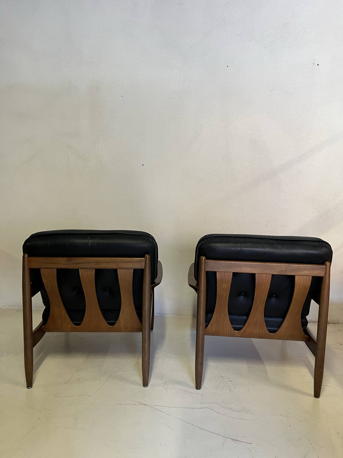 Paire de fauteuils scandinave danois