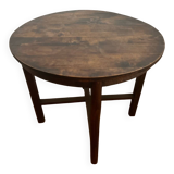 Antique solid wood side table