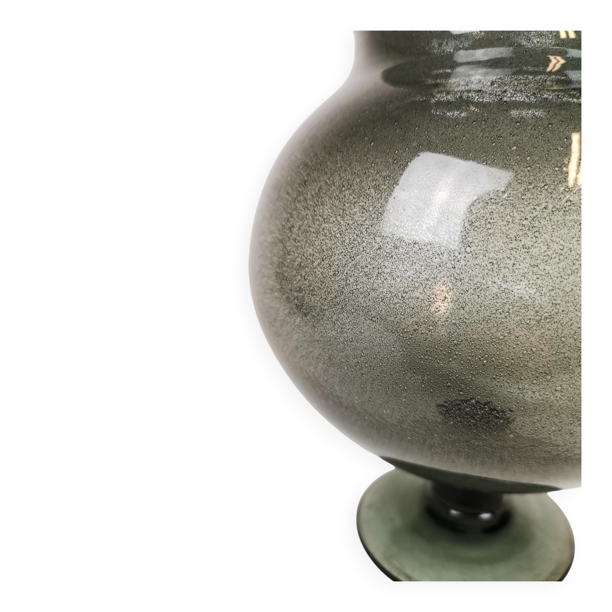 Large mid-century bowl by Erik Höglund, Boda, Sweden.