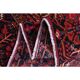1960s Vintage Persian Handmade Wool Cotton Red Area Rug  242x339