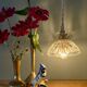 Vintage glass pendant light - tableware collection (UD1)