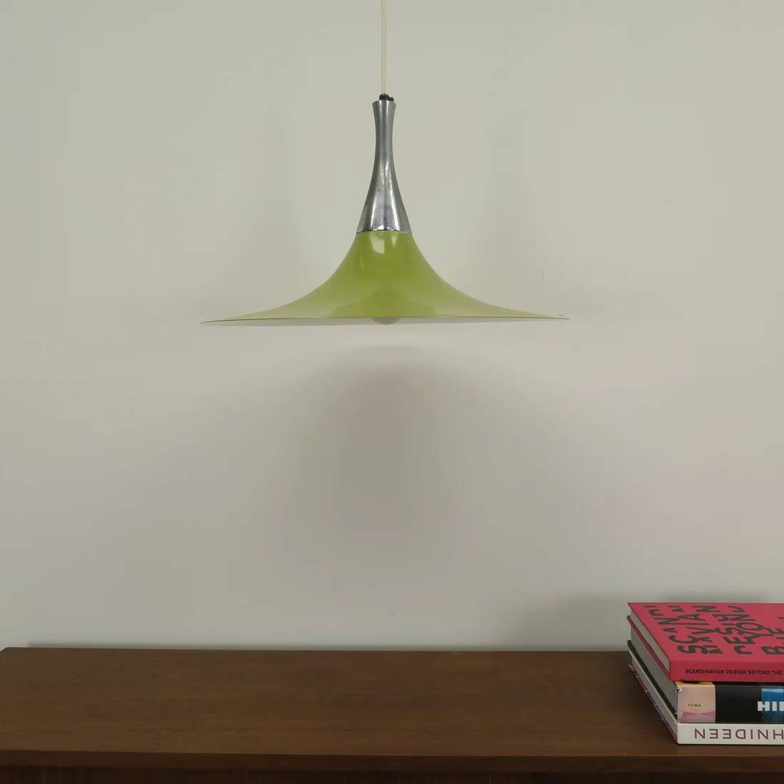Suspended lamp Semi by Bonderup & Thorup for Fog & Mørup, Denmark 1968
