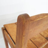 Set of four dining chairs by Ate van Apeldoorn for Houtwerk Hattem, The Netherlands 1970's