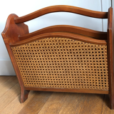 Wood and canning magazine holder