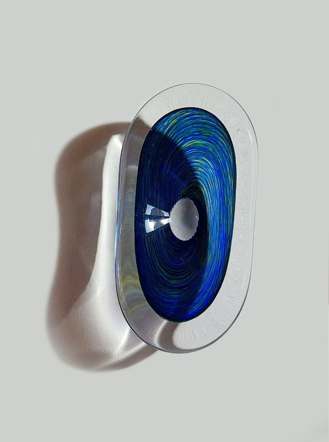 Vide Poche en verre épais de Murano
