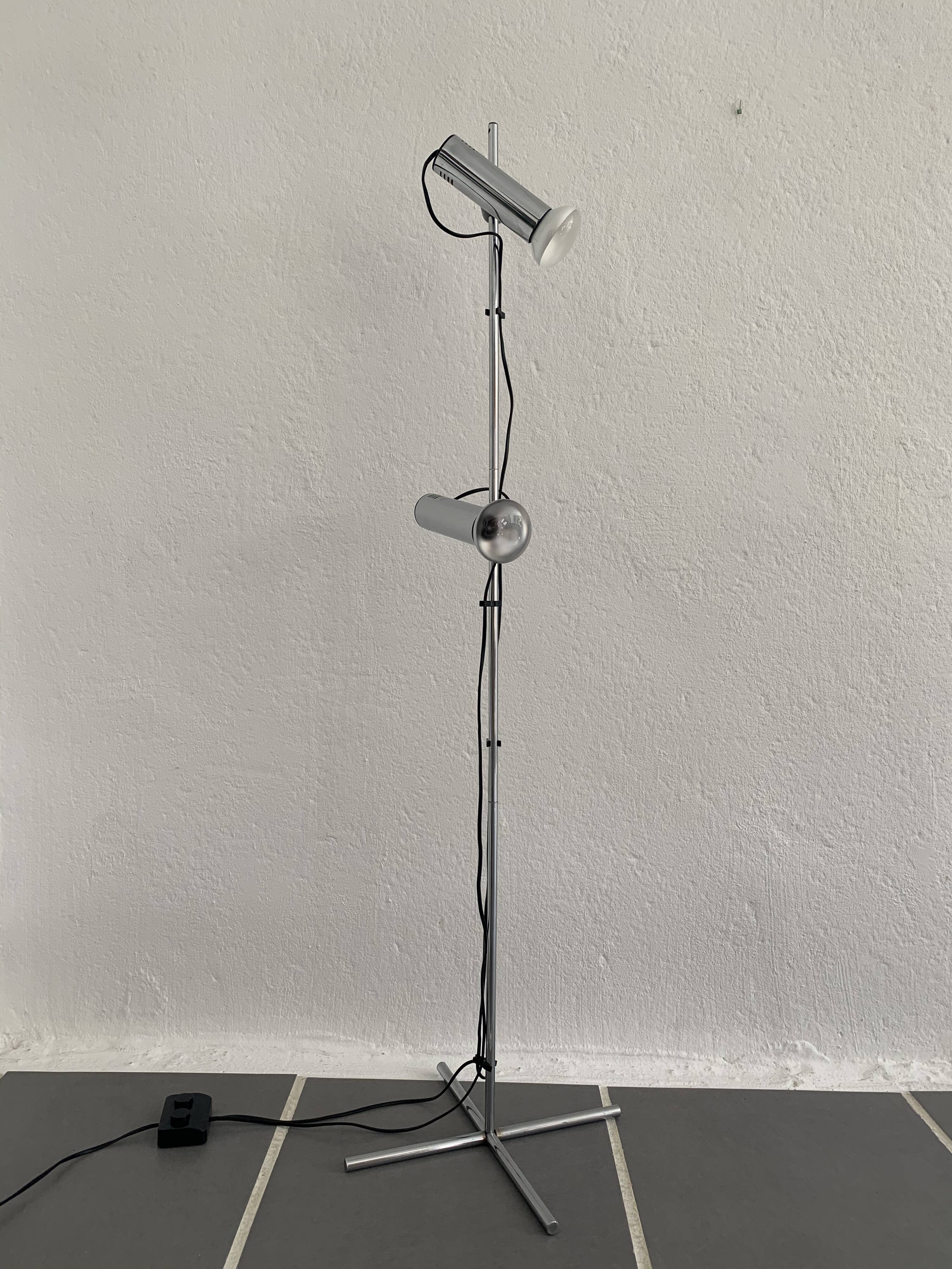 Targetti vintage chrome lampfloor