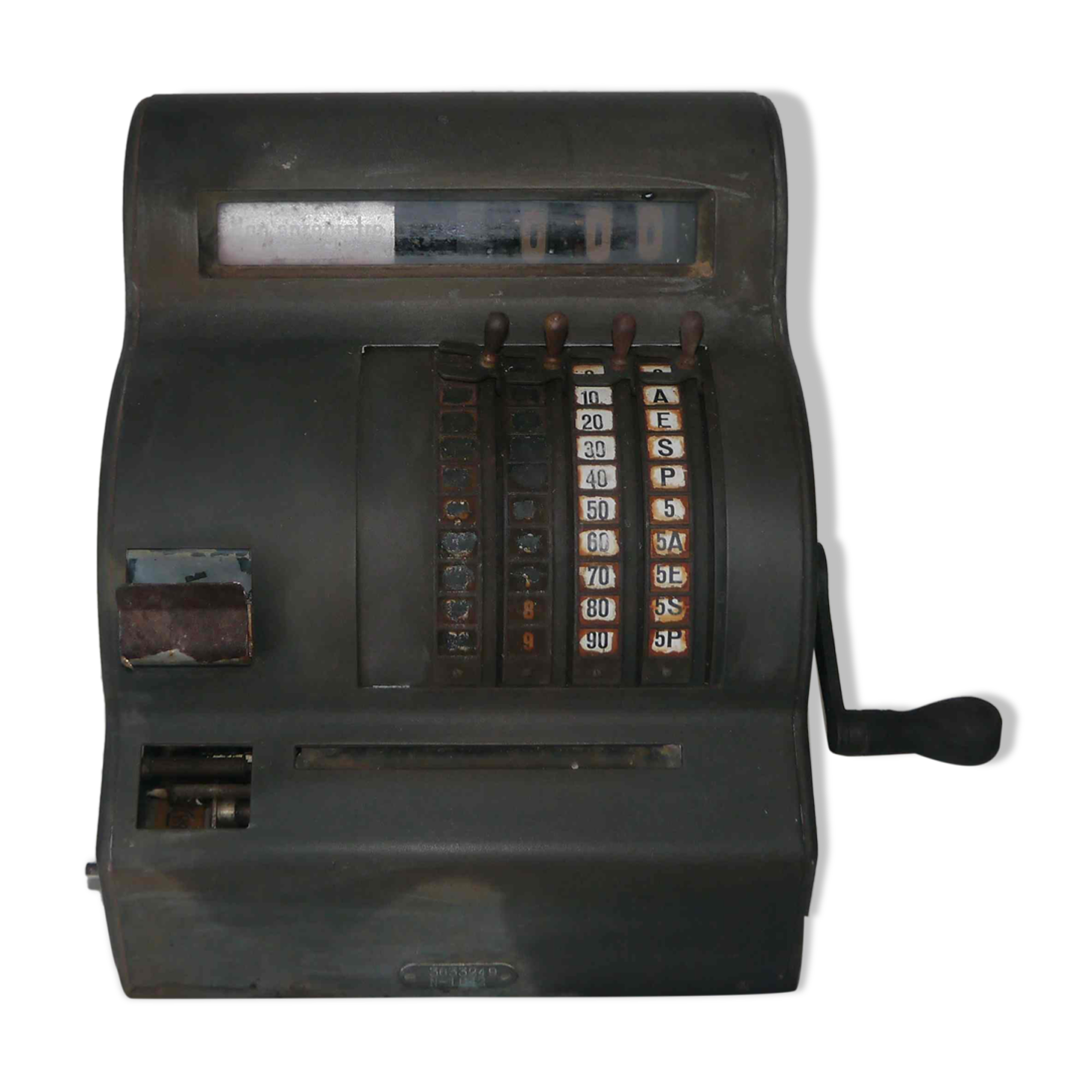 Old cash register "The National Cash Register Co" made in USA