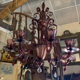 Venitian chandelier with cups 8 fires 120 cm
