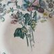 7 old flat plates Terre de fer