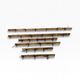 Vintage industrial wooden wall coat rack / wall coat rack