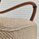 1960s, Danish design, armchair in quality furniture wool fabric.