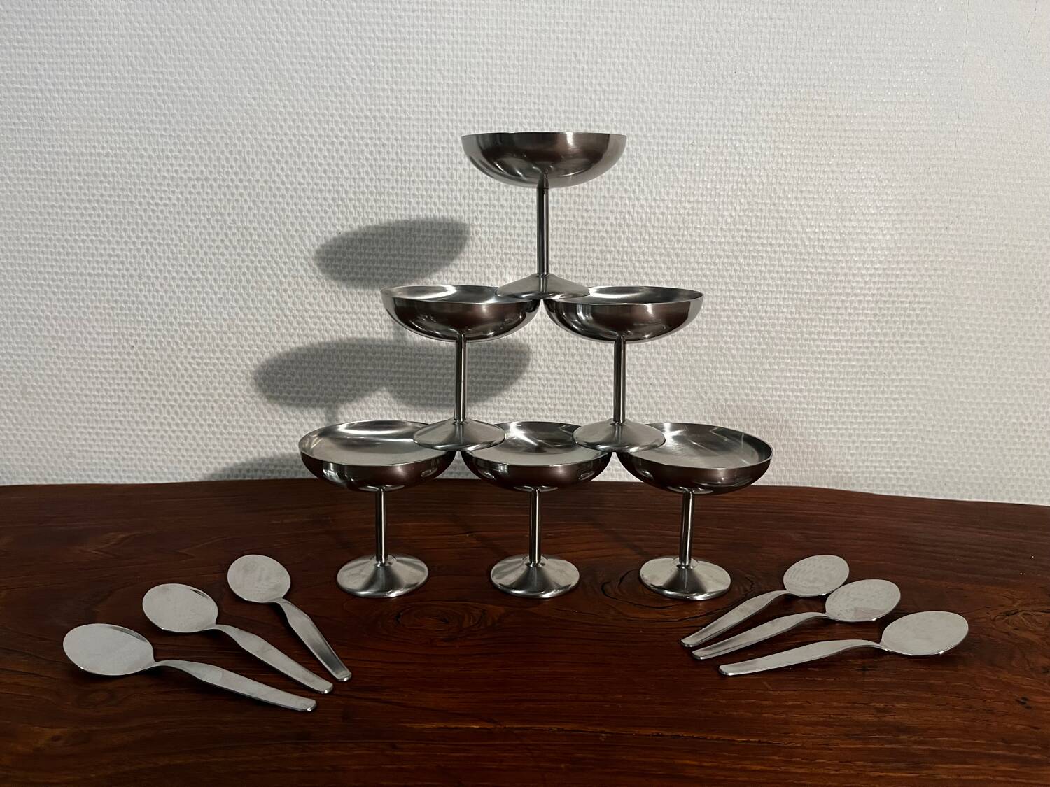 Ice sorbet cup with spoon Guy Degrenne