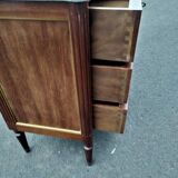 Commode style louis xvi ancienne plateau marbre