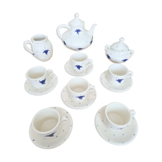 Tea or coffee faience set