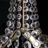 Hot air balloon chandelier with tassels