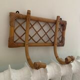 Patère in rattan