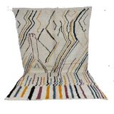Handmade wool Berber rug 310 X 192 CM