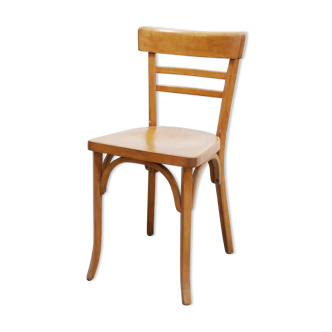 Wooden bistro chair by baumann editions