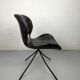 Zuiver black leather chair