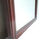 Louis Philippe mirror, mahogany, gendarme hat