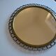 1960s brass and wrought iron sun mirror