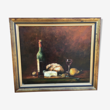 Peinture sur toile nature morte