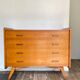 Vintage compass feet commode