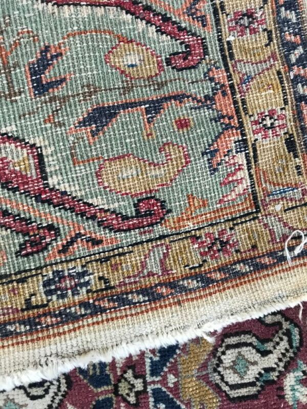 Old rugs Turkish made end Cesare hand 120 X 182 CM